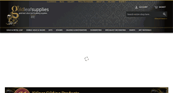 Desktop Screenshot of goldleafsupplies.co.uk